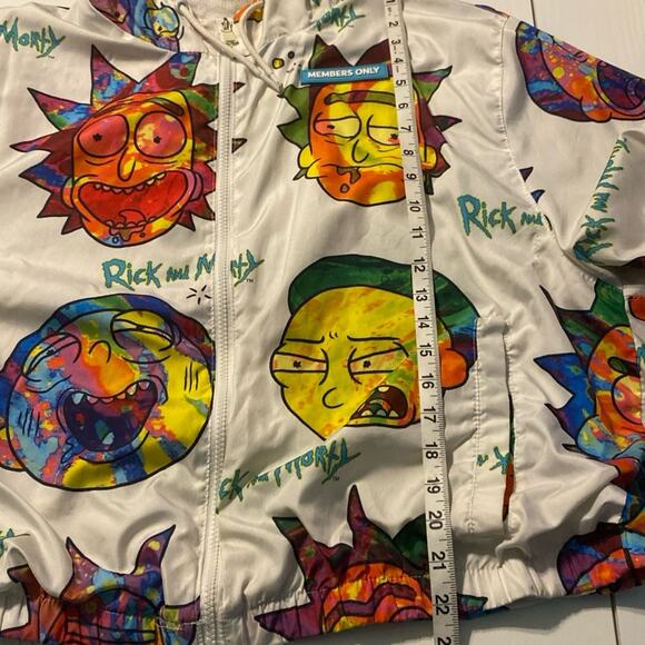 Rick & Morty Members only- Adult Swim rain jacket - Picture 9 of 10